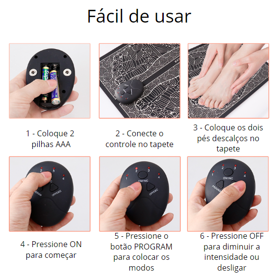 Tapete Massageador